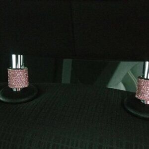 2pc. Headrest Collar Rings/Car Bling/Car Accessories/Rhinestone Car Decoration